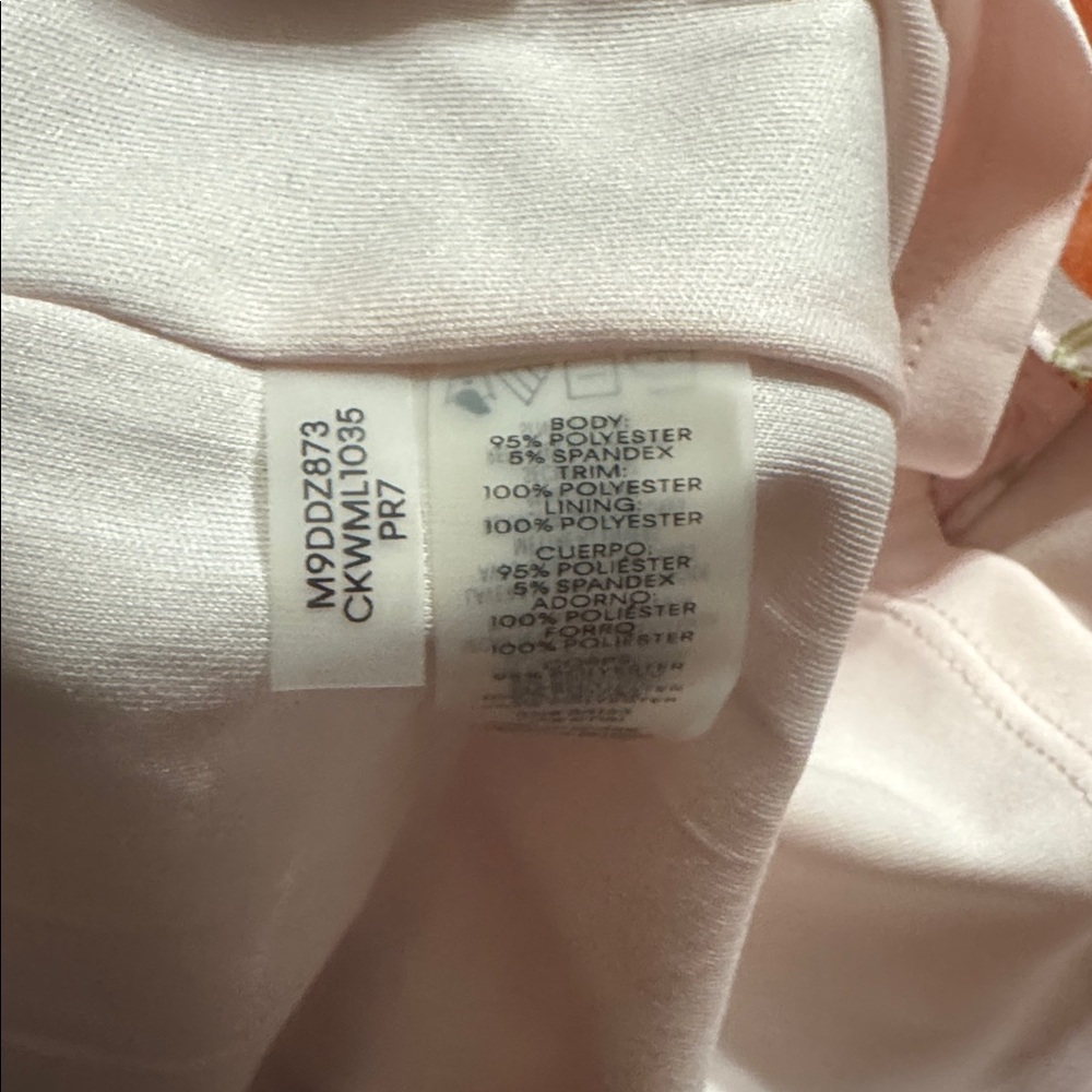 Calvin Klein Pink and Coral Floral SundressM7 - Picture 6 of 6